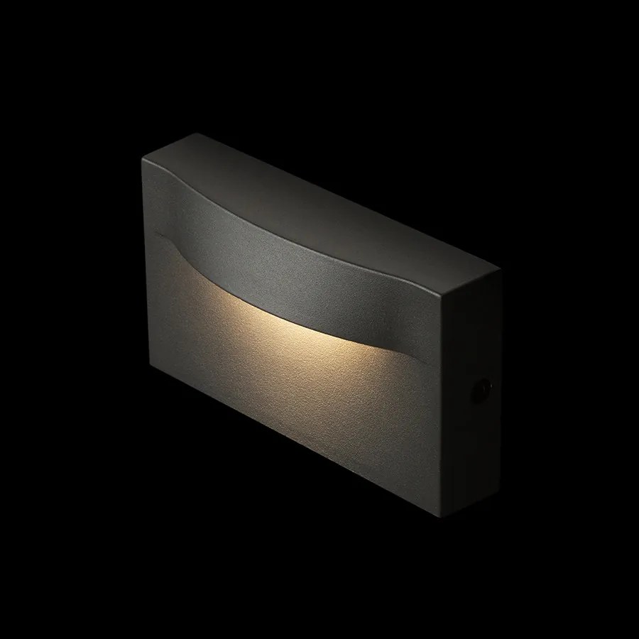 RENDL BOBO RC fali lámpa antracitszürke 230V LED 8W IP65 3000K