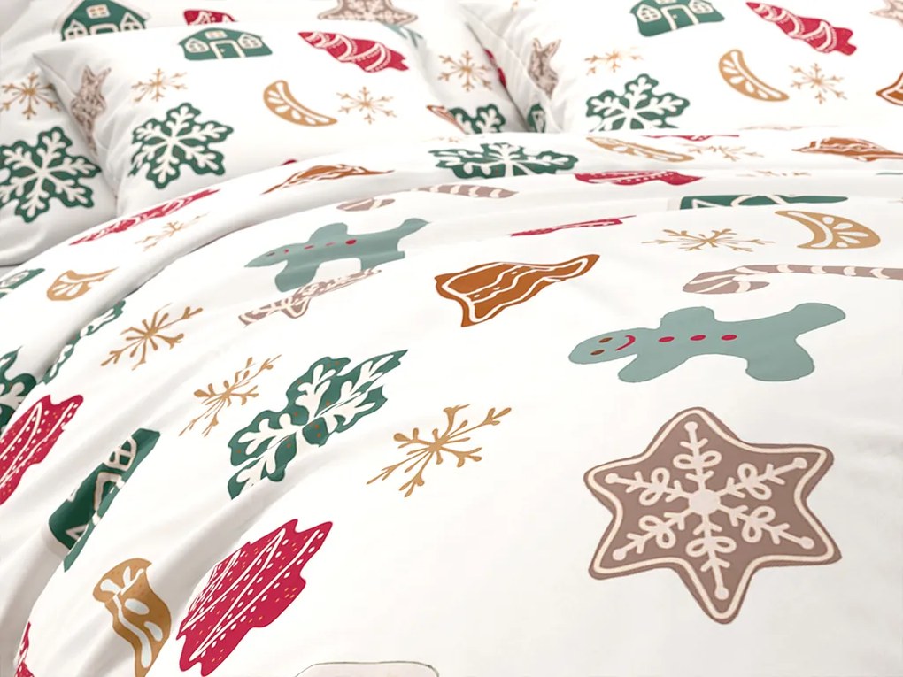 HOLLY fehér pamut ágyneműhuzat Ágyneműhuzat mérete: 70 x 90 cm | 140 x 220 cm