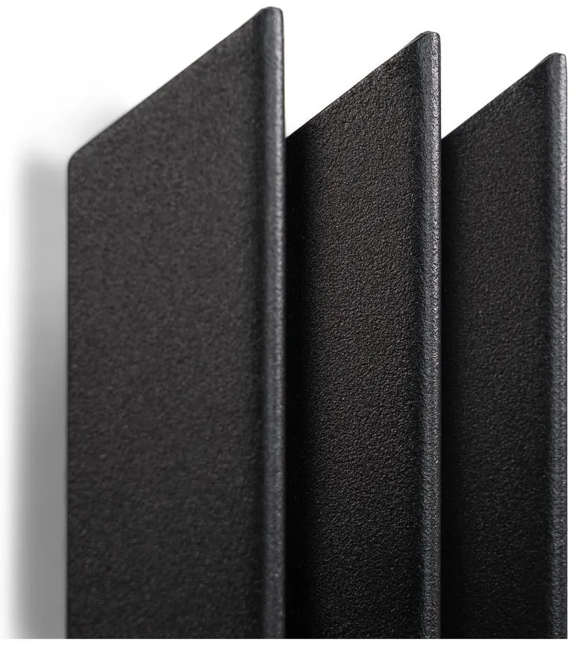 Fekete fém fali fogas 13 cm Sensu – Spinder Design