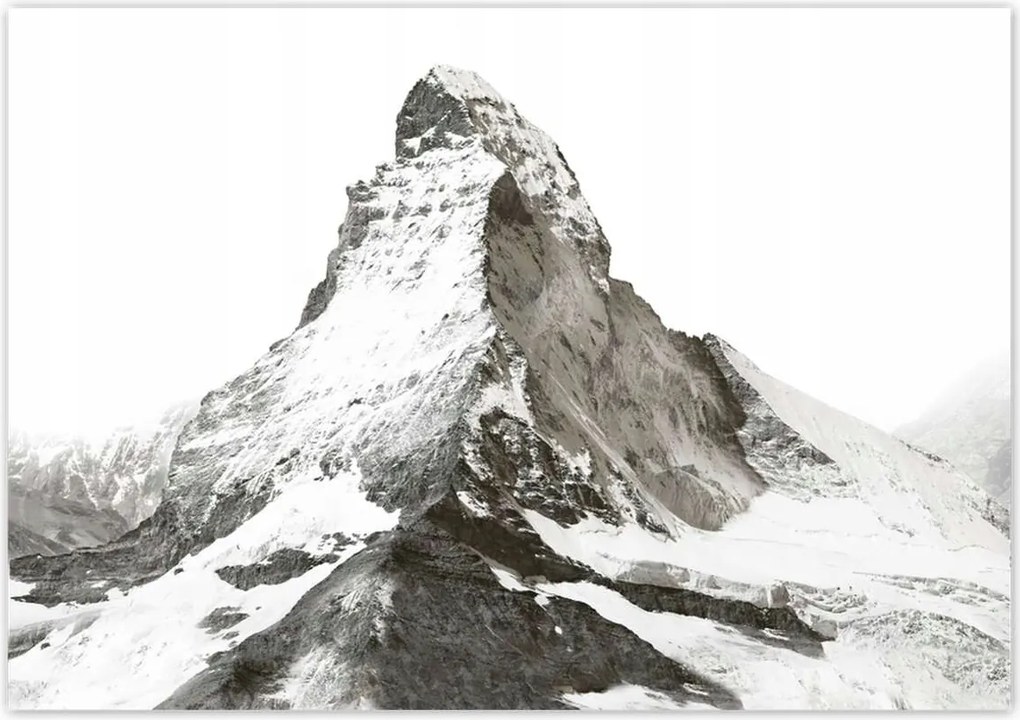 Poszterek 100x70 Téli hegy hegyi tájkép