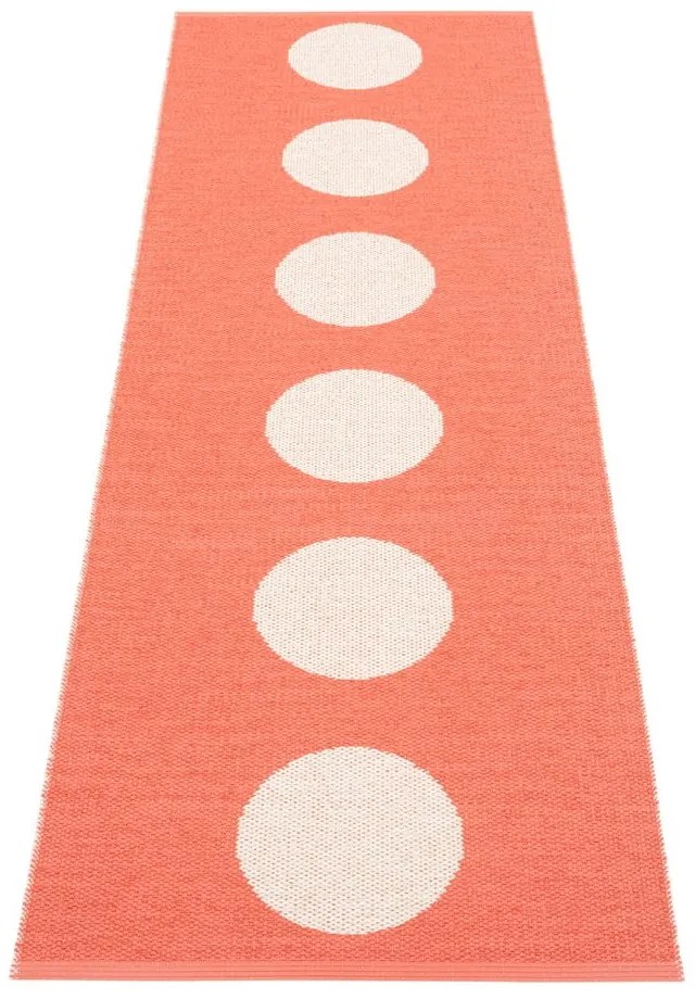 Lazacszínű kültéri-beltéri futószőnyeg 70x225 cm Vera Flamingo – Pappelina