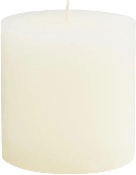 RUSTIC II. gyertya 10cm fehér