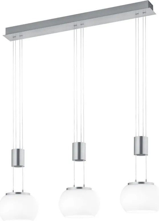 TRIO 342010307 MADISON Többágú Függesztett Lámpa Ezüst LED IP20