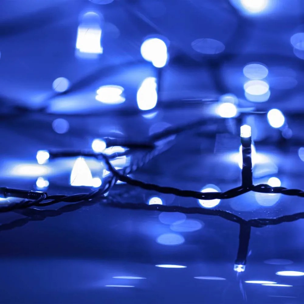 vidaXL kék fényű PVC LED-szalag 150 LED-el 15 m