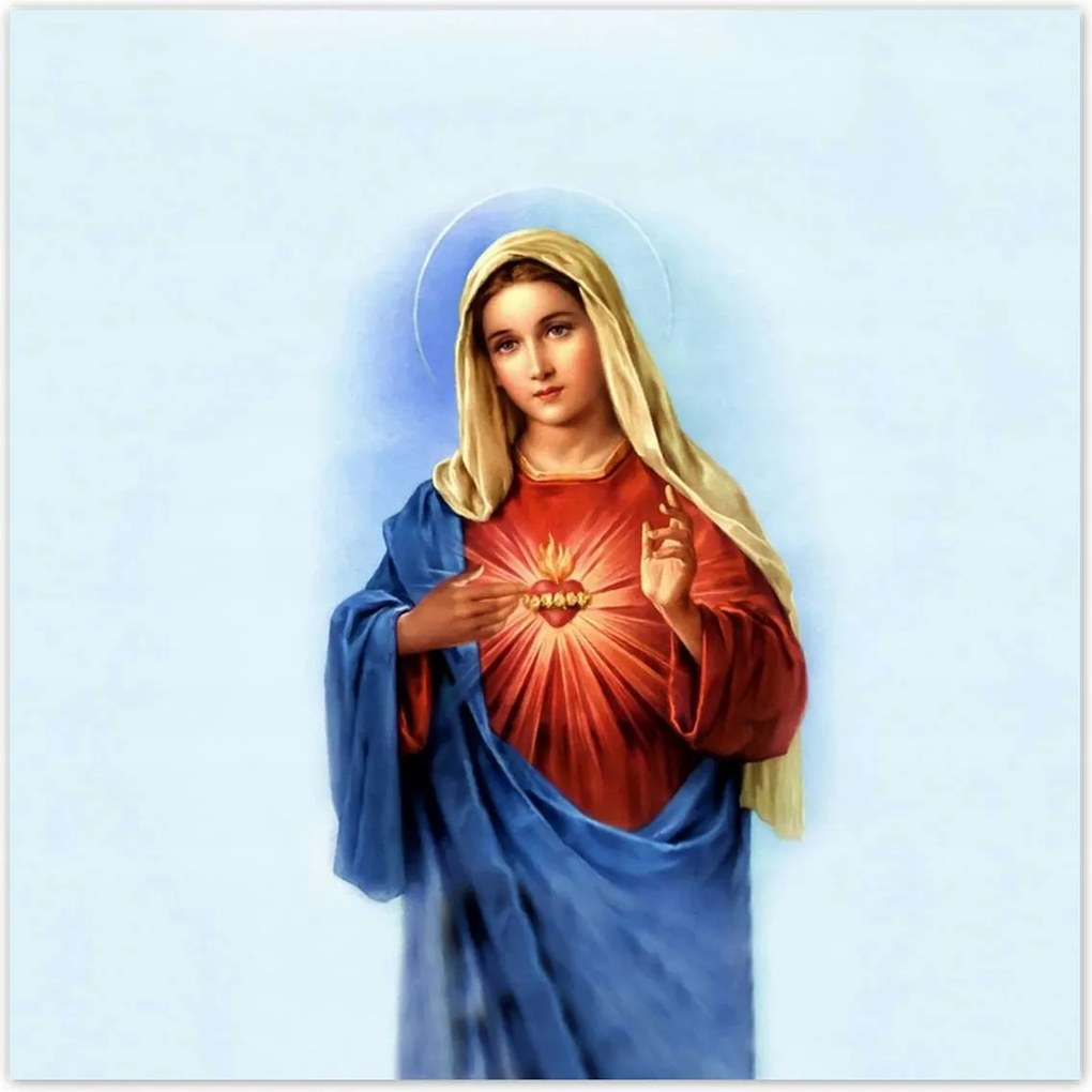 Poszterek 30x30 Szűzanya Szív