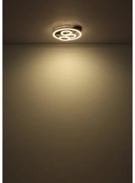 Globo 48040-40 - LED dimmelhető mennyezeti lámpatest DARRYL I 40W/230V méret 35x33 cm + távirányító