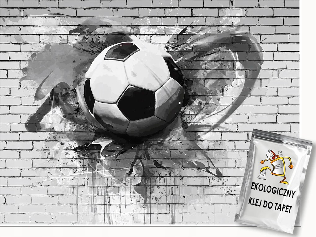 Fotótapéta Gyerekeknek Foci 3D Gyerek Tapéta Flizelina 200x140