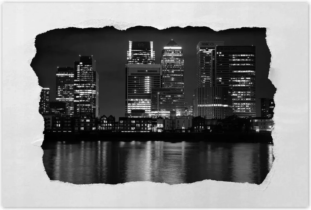 Poszterek 120x80 Black and White London