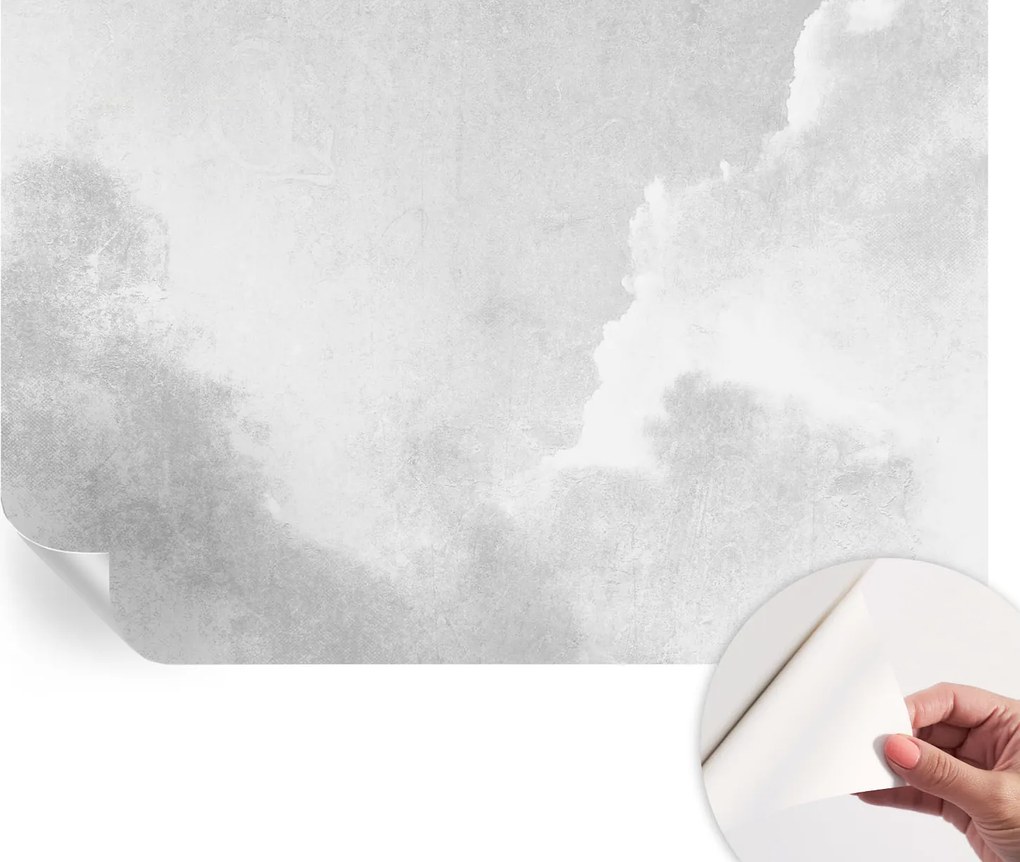 Fotótapéta Fali tapéta Hálószobába és Nappaliba Finom felhők 104x70 cm