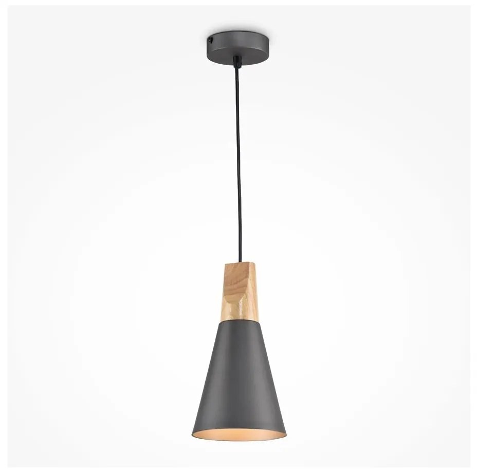 Maytoni P359-PL-140-C-Csillár zsinóron BICONES 1xE27/60W/230V átm. 14cm szürke/bézs