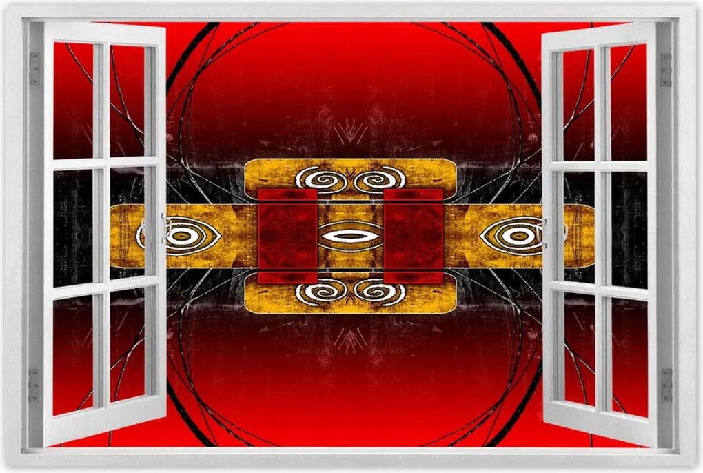 Poszterek 120x80 Kör alakú fantázia