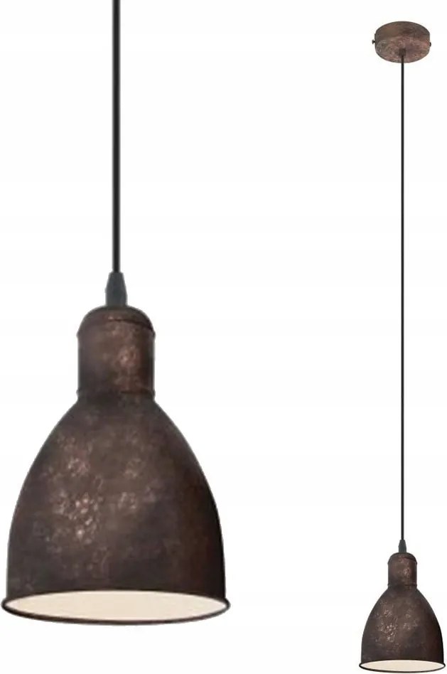 Függő lámpa Priddy 1 49492 Eglo