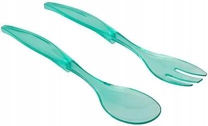 2 db-os műanyag mentás saláta kanál szett