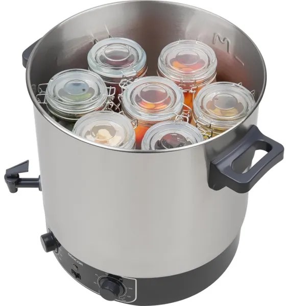 Sencor - Befőzőedény 27 l 1800W/230V rozsdamentes acél/szürke