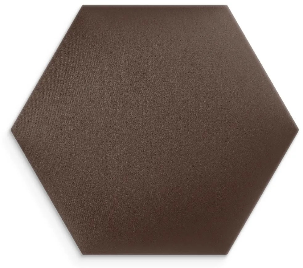 Kárpitozott panel - Hatszög - 30x26cm Szín: Khaki