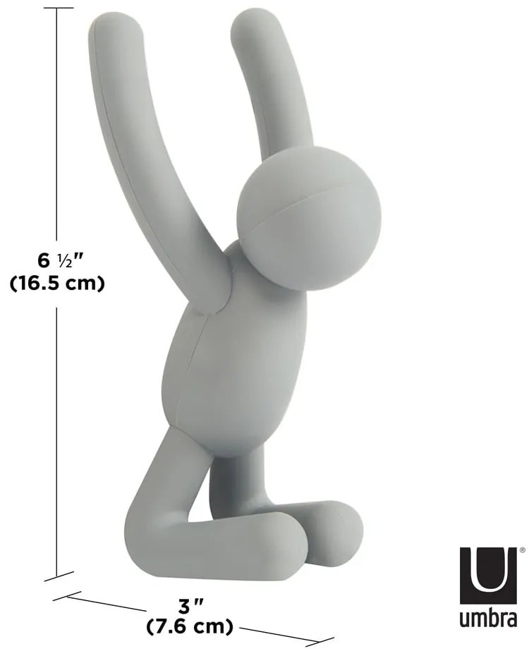 Fali műanyag akasztó szett 3 db-os Buddy – Umbra