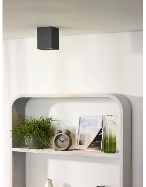 Lucide 09913/05/36 - LED állítható spotlámpa BENTOO 1xGU10/5W/230V szürke