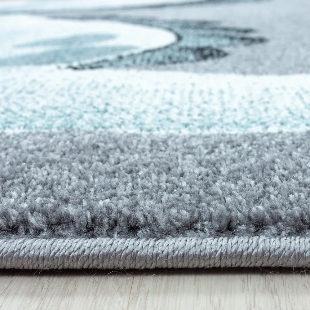 Kék-szürke gyerek szőnyeg ø 120 cm Bambi – Ayyildiz Carpets