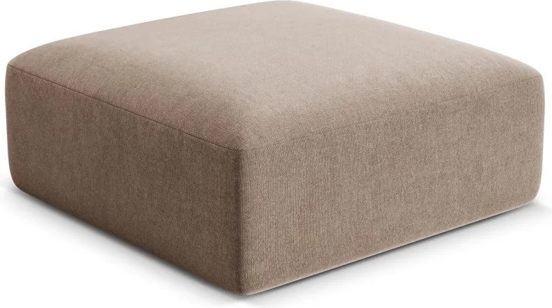 Világosbarna bársony lábtartó Campi – Cosmopolitan Design