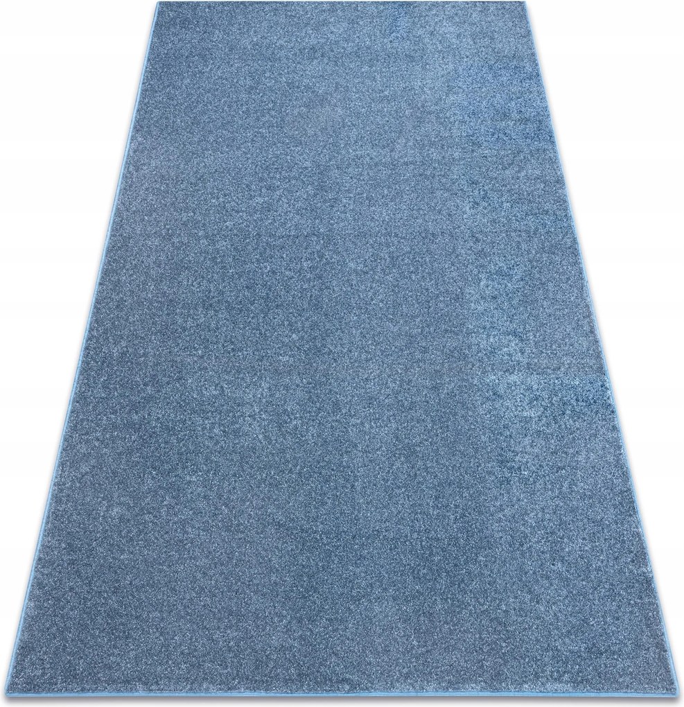 Puha Szőnyeg Santa Fe 117x150 cm kék egyszínű sima