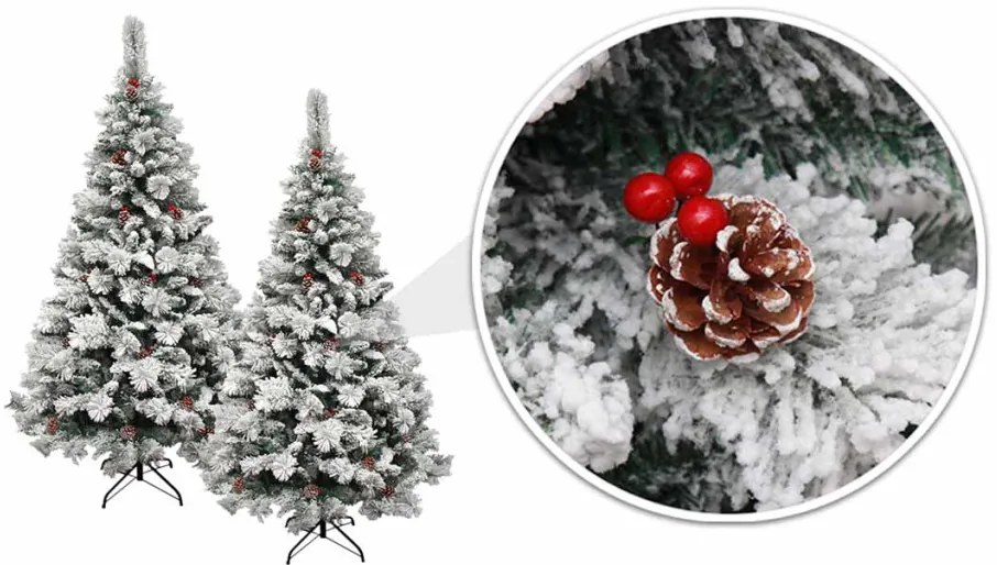 Havas műfenyő - több típusban-120 cm-es