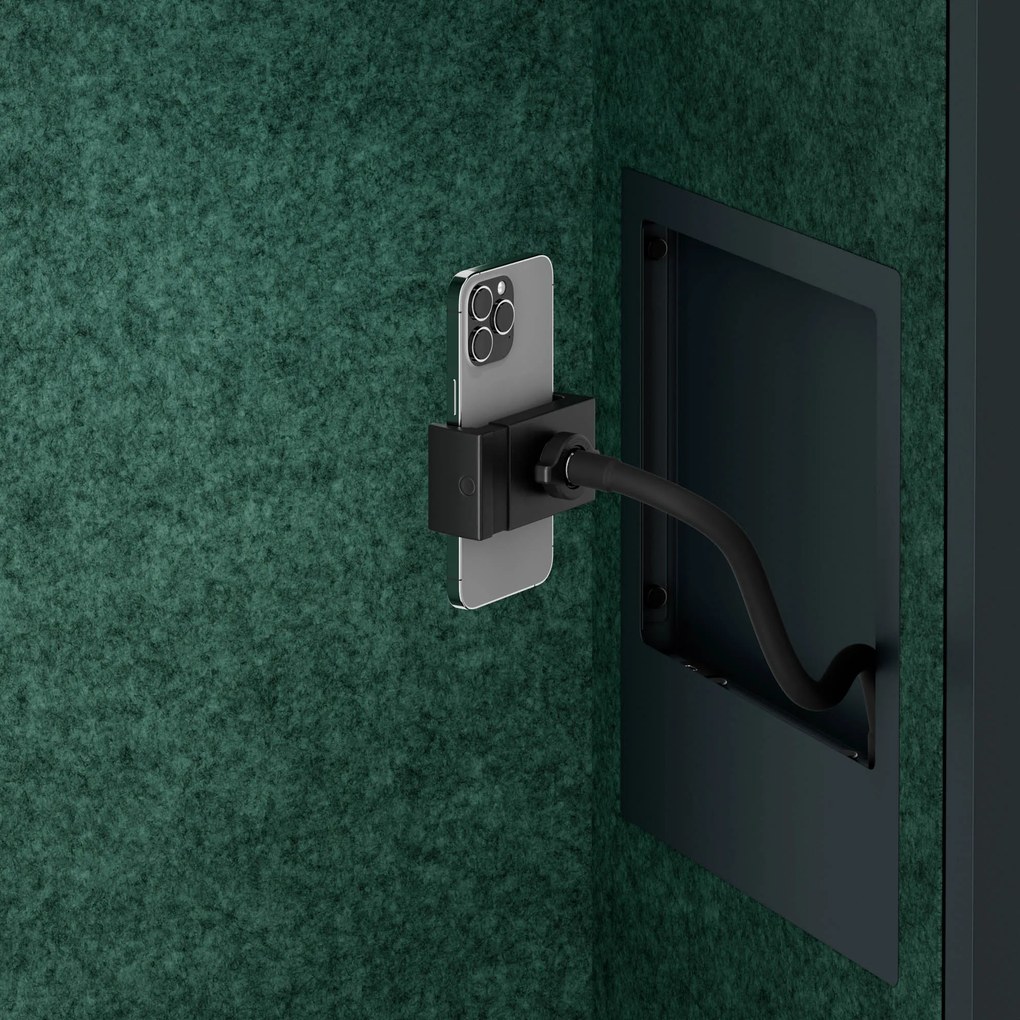 Sally 1150mm korpus Antracytowy - siedzisko Zielony