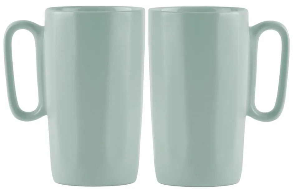 Mentazöld agyagkerámia bögre szett 2 db-os 330 ml Fuori – Vialli Design