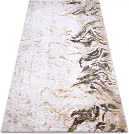 Akril DIZAYN szőnyeg 123 bézs / sárga 80x150 cm