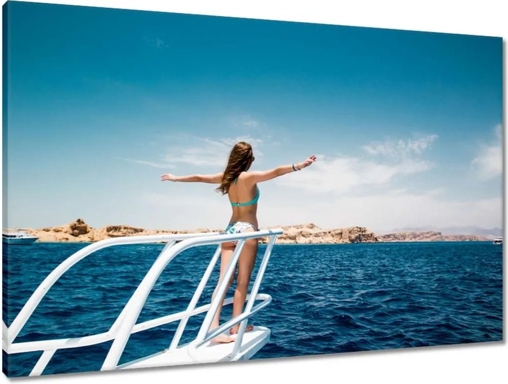 Vászonkép 90x60 Kirándulás a tengereken