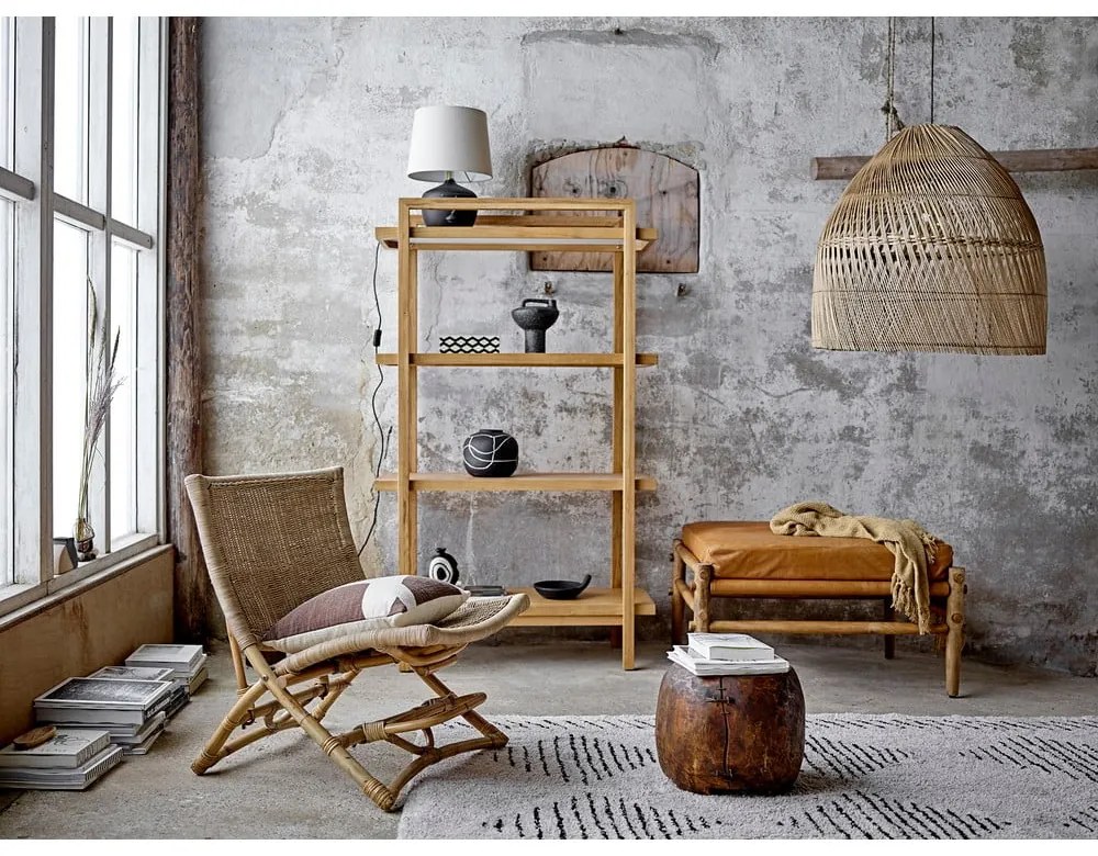 Bézs asztali lámpa Matheo - Bloomingville