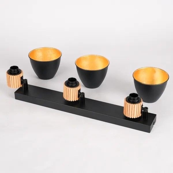 Brilagi - ODENSE irányítható spotlámpa 3xE14/10W/230V fa/fekete