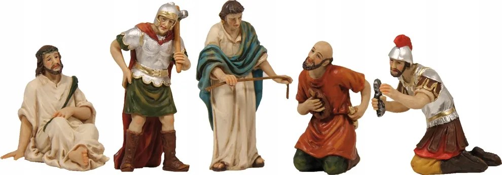 Jézus Krisztus szenvedélye Húsvéti betlehem 'Megkoronázás' Méretarány: 9,0cm