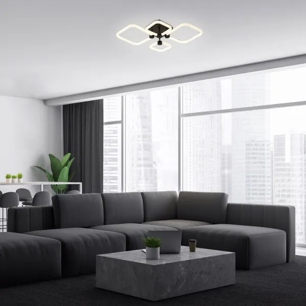 Rabalux 71006 - LED dimmelhető mennyezeti lámpatest SOTIRIS LED/47W/230V + távirányító