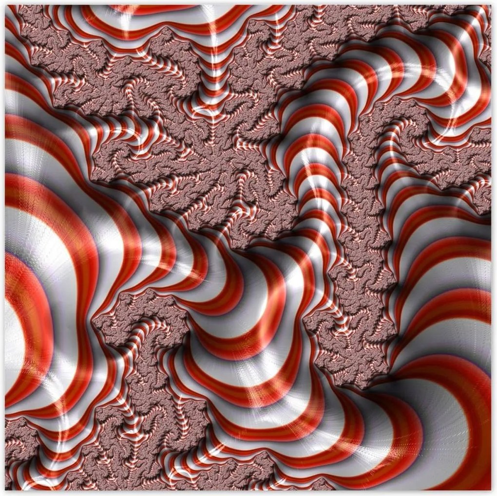 Poszterek 140x140 Beszőtt Absztrakt