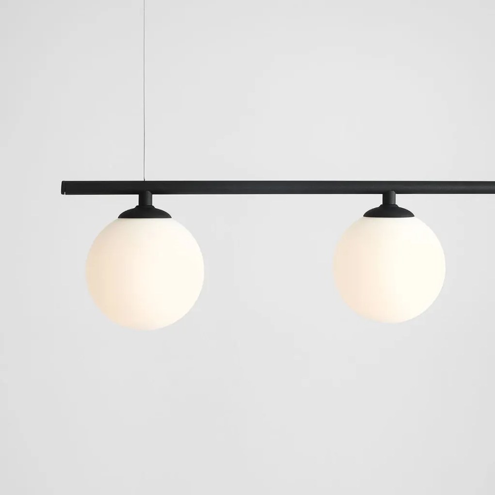 ALDEX 1006E_1 BERYL Többágú Függesztett Lámpa Fekete E14 IP20