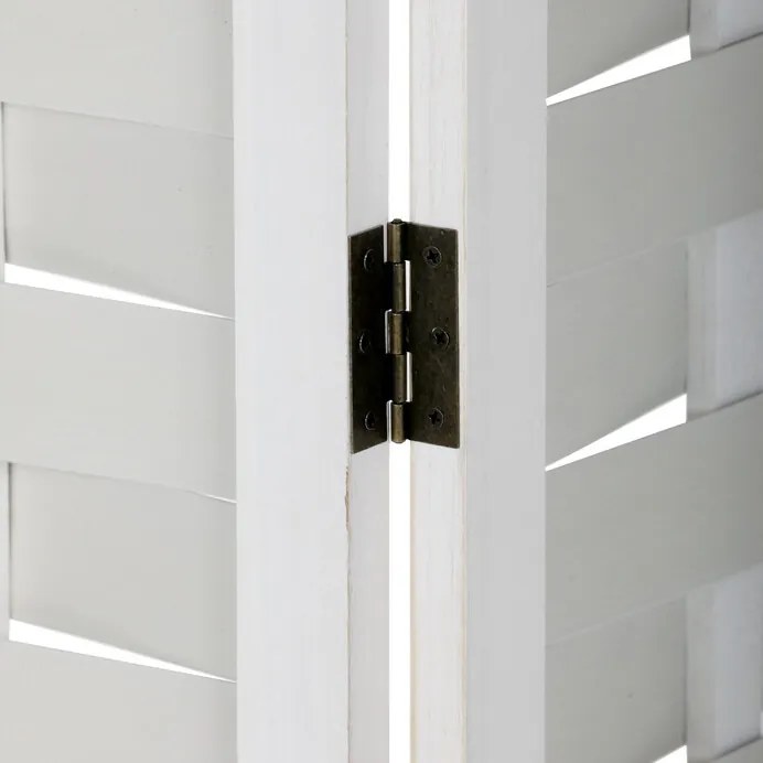 Fehér Tömörfa Paraván. EF-L186 WT