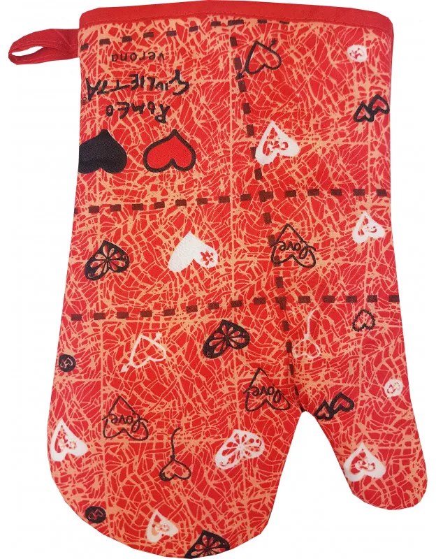 Konyhai kesztyű normál szív Emi