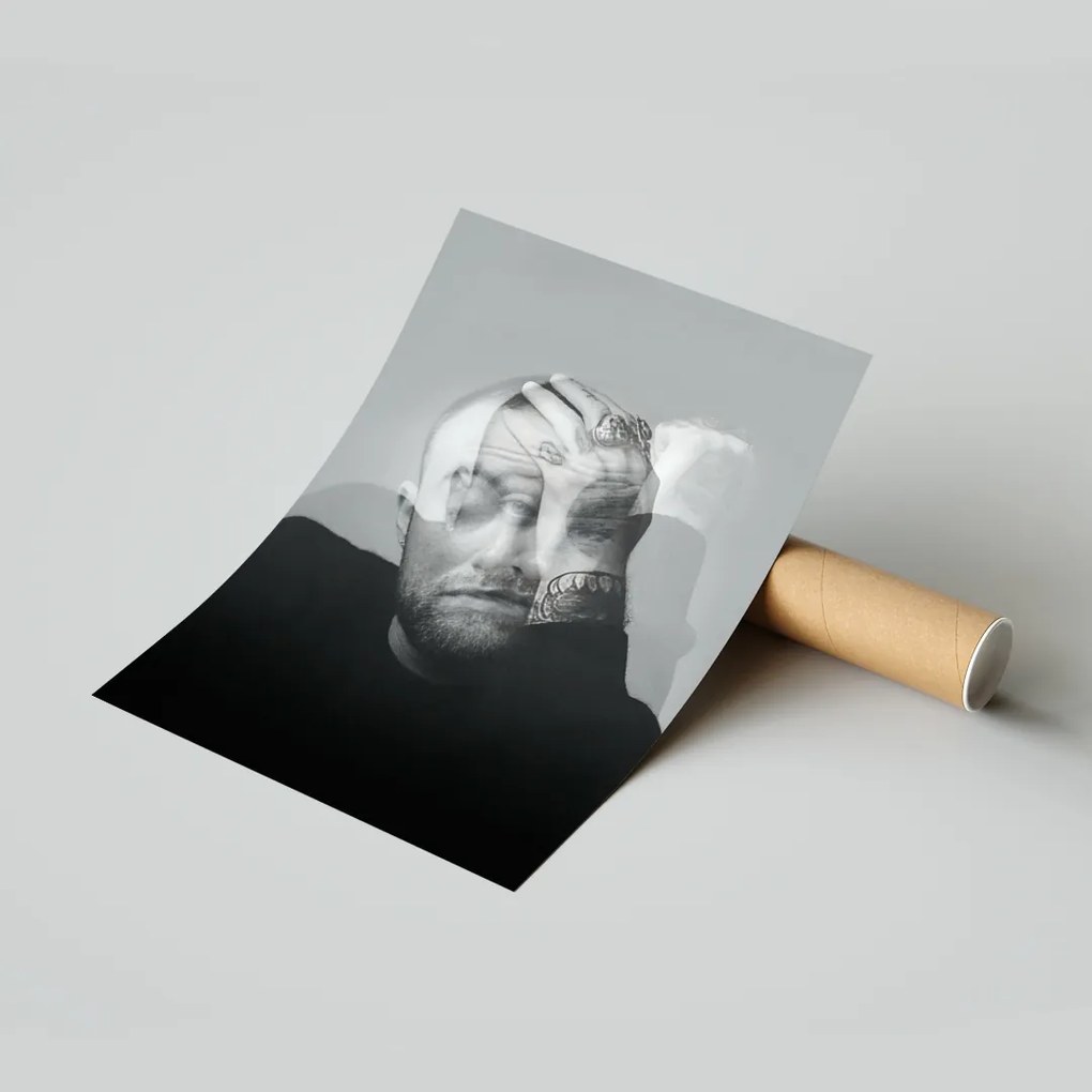 Mac Miller Poszter Nappaliba Zene 30x40 cm Ajándék ötlet