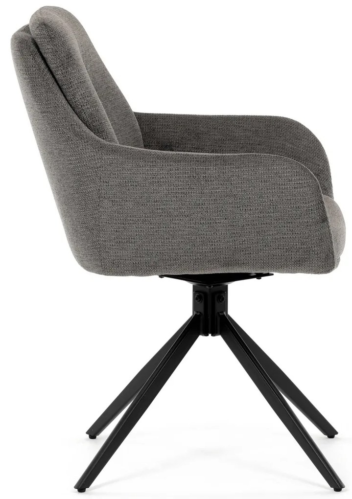 Étkezőszék-készlet visszahúzható mechanizmussalDCH-P3174 GREY2, 2 db