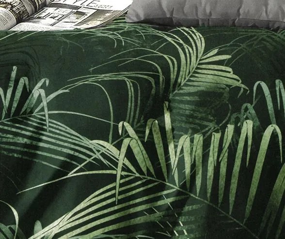 DELNAT GREEN 7 részes ágynemű 140x200 cm