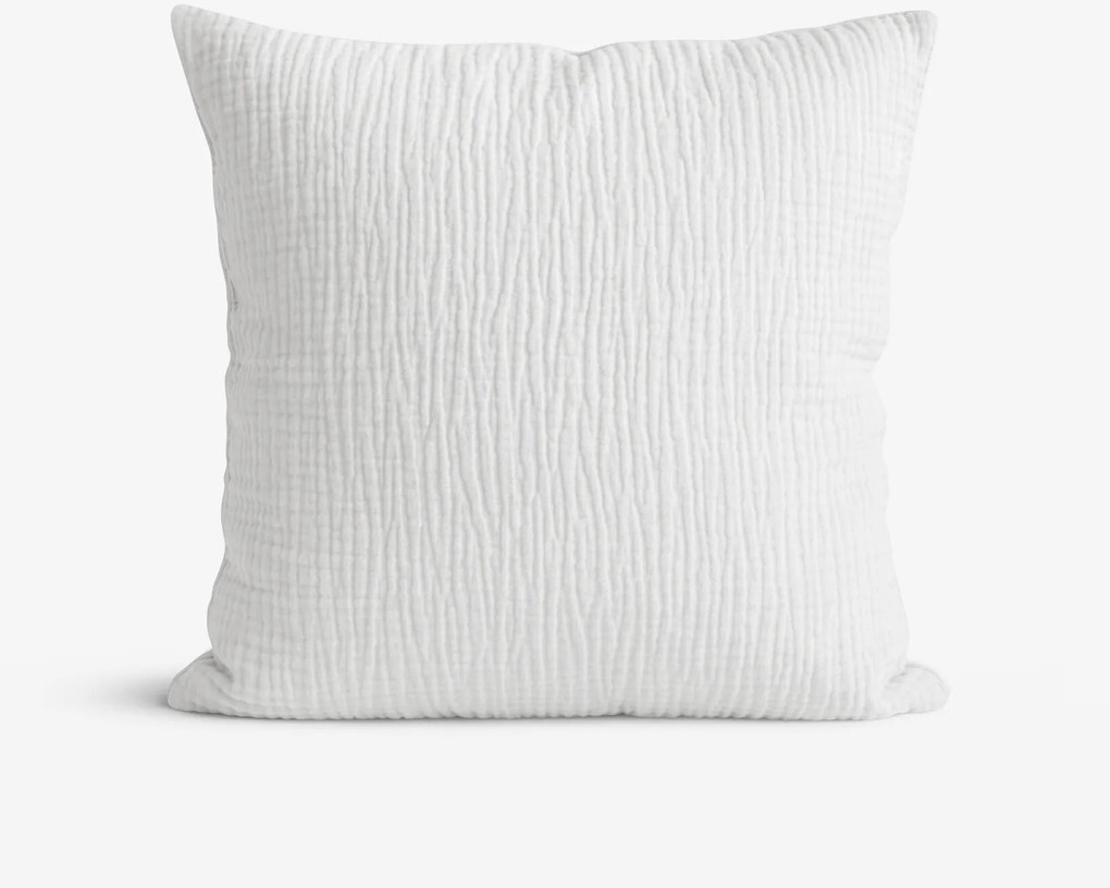 Goldea muszlin párnahuzat - világosszürke 50 x 60 cm