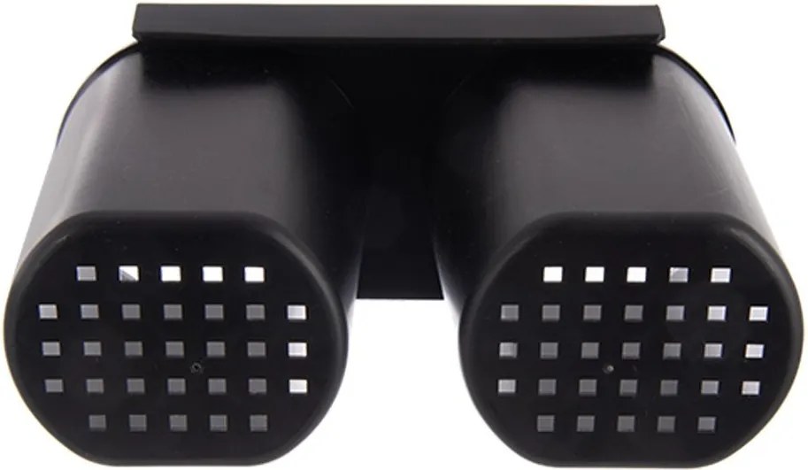 Fekete-fehér fém edényszárító 41,5x17 cm Deluxe – Orion