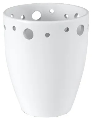 POLNIX KERÁMIA ORCHIDEA KASPÓ "PETTY" 14CM FEHÉR