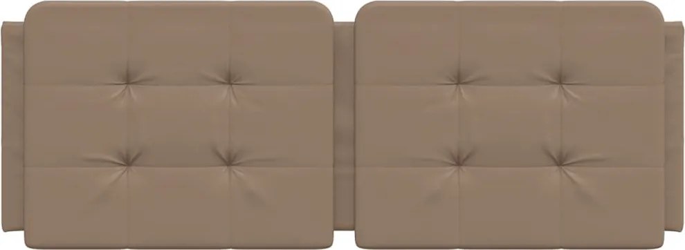 cappuccino színű műbőr fejtámla párna Zadar 120 cm