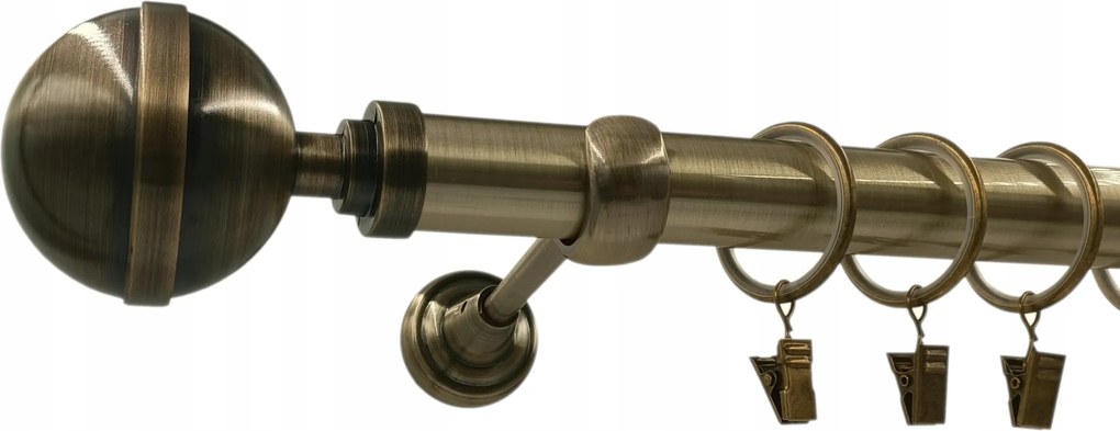 Függönykarnis fi25mm Arany Antik 320cm Elegant