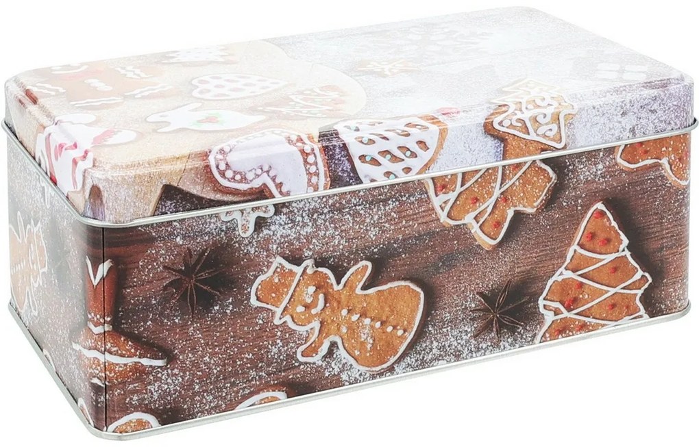 Cookies karácsonyi fémdoboz 3 db-os szett