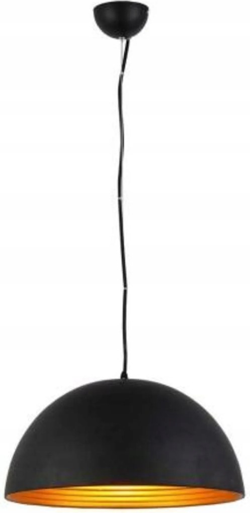 AZzardo AZ1395 függeszték Modena 50 fekete/arany E27 1x 60W fém