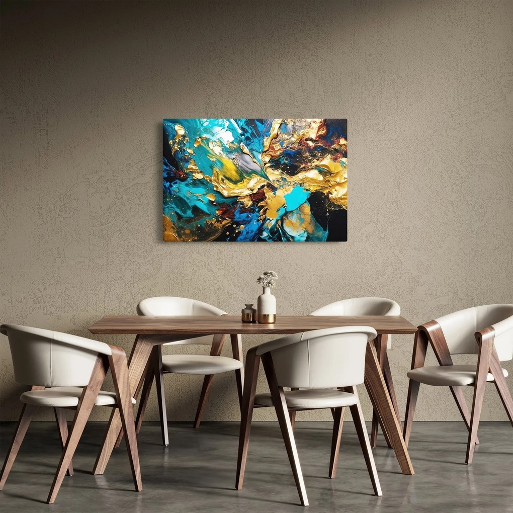 Kép - Texturált olajfestmény (90x60 cm)
