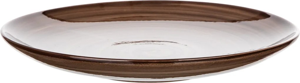 Banquet 6 db sekély tányér szett Palas 27 cm,barna