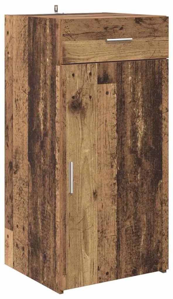 Széf fiókkal Régi fa 42.5 x 40 x 93 cm Faanyag